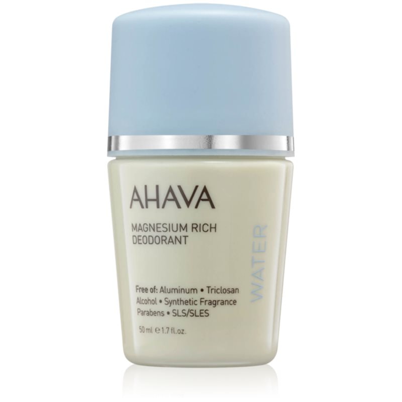 AHAVA Dead Sea Water Magnesium Rich Deodorant рол-он за жени - Грижа за тяло - Сравни цени от 1 магазин с безплатна доставка
