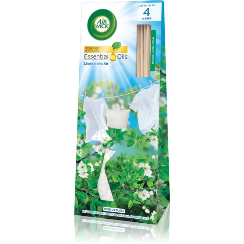 Air Wick Life Scents Linen In The Air aроматизиращ дифузер с пълнител - Аромат - Сравни цени от 1 магазин с безплатна доставка