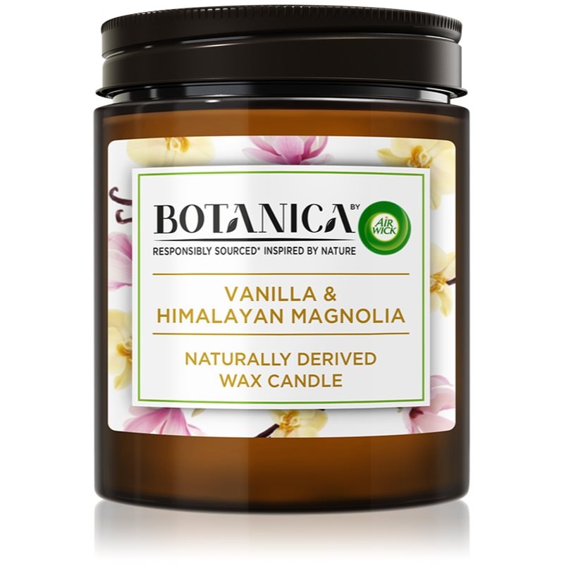 Air Wick Botanica Vanilla & Himalayan Magnolia свещ 205 гр. - Аромат - Сравни цени от 1 магазин с безплатна доставка