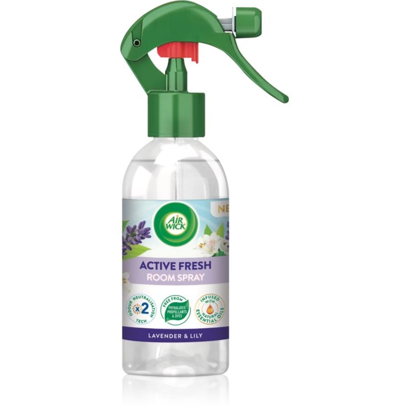 Air Wick Active Fresh Spray Lavender & Lily cпрей за дома с екстракт от лавандула