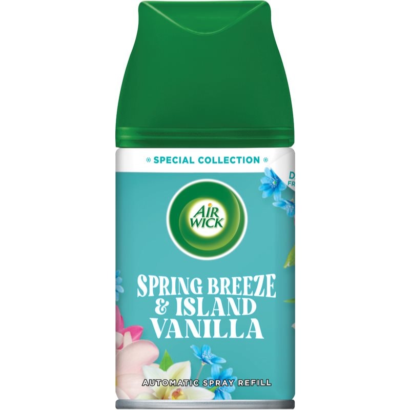 Air Wick Air Wick Freshmatic Spring Breeze & Island Vanilla ароматизатор за въздух пълнител - Унисекс парфюм 250мл - Сравни цени от 1 магазин с безплатна доставка