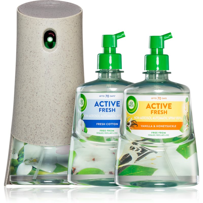 Air Wick Active Fresh 280 days Fragrance Set подаръчен комплект - Комплект - Сравни цени от 1 магазин с безплатна доставка
