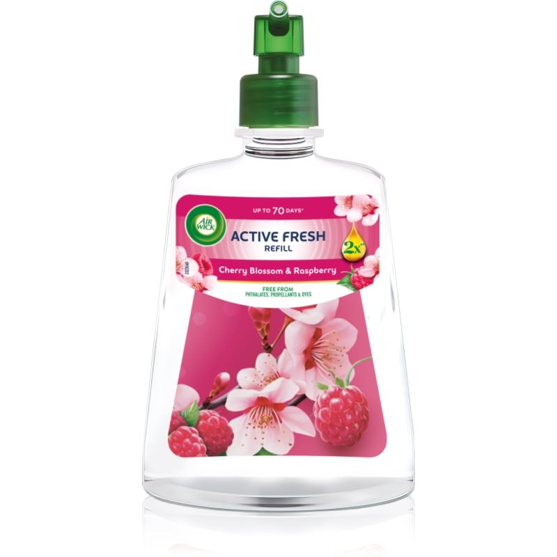 Air Wick Air Wick Active Fresh Cherry Blossom & Rasberry ароматизатор за въздух пълнител - Унисекс парфюм 228мл - Сравни цени от 1 магазин с безплатна доставка