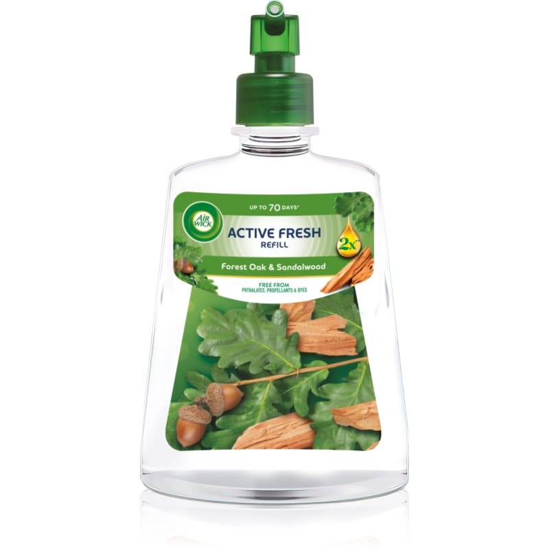 Air Wick Active Fresh Forest Oak & Sandalwood ароматизатор за въздух пълнител - Аромат - Сравни цени от 1 магазин с безплатна доставка