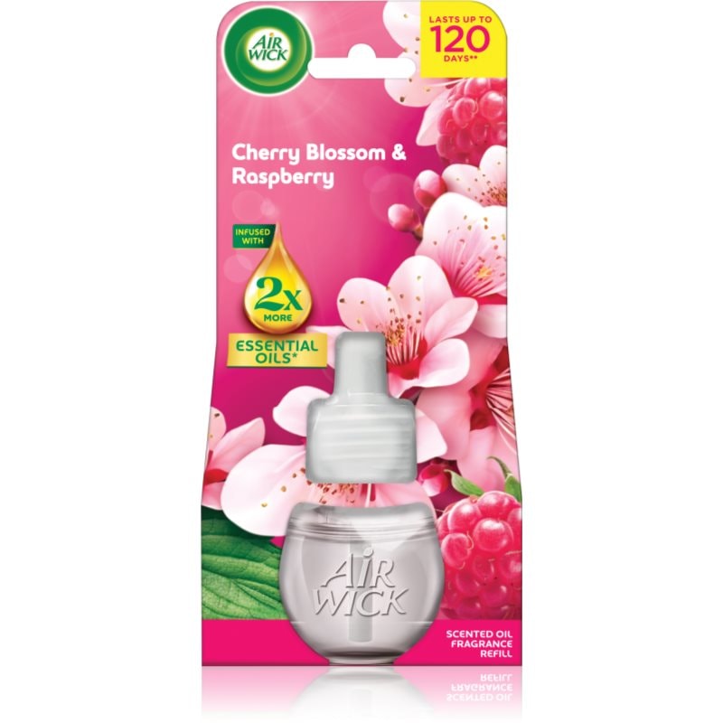 Air Wick Cherry Blossom & Rasberry пълнител за електрически дифузер - Аромат - Сравни цени от 1 магазин с безплатна доставка