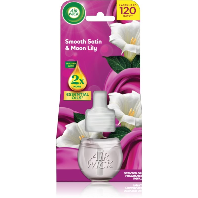 Air Wick Essential Oils Smooth Satin & Moon Lily пълнител за електрически дифузер - Аромат - Сравни цени от 1 магазин с безплатна доставка