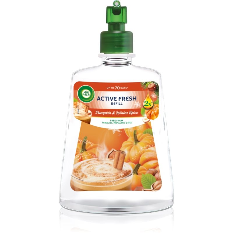 Air Wick Active Fresh Pumpkin & Winter Spice ароматизатор за въздух пълнител - Аромат - Сравни цени от 1 магазин с безплатна доставка
