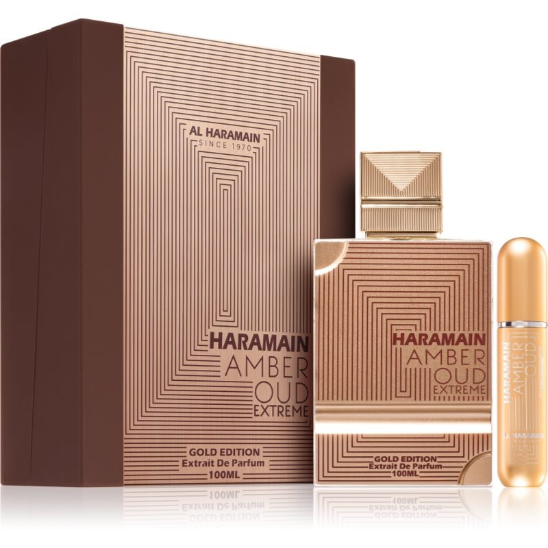 Al Haramain Amber Oud Gold Edition Extreme подаръчен комплект унисекс - Комплект - Сравни цени от 1 магазин с безплатна доставка