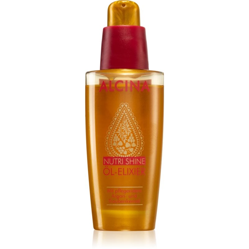 Alcina Nutri Shine еликсир с масло за лъскава и изглаждаща коса
