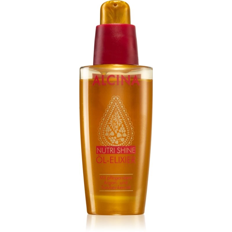 Alcina Nutri Shine еликсир с масло за лъскава и изглаждаща коса - Грижа за коса - Сравни цени от 1 магазин с безплатна доставка