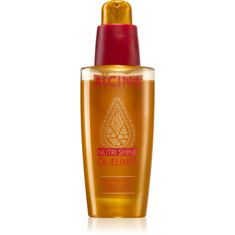 Alcina Nutri Shine еликсир с масло за лъскава и изглаждаща коса - Грижа за коса - Сравни цени от 1 магазин с безплатна доставка