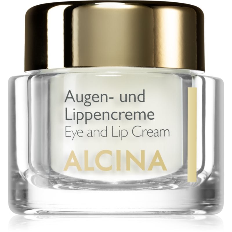 Alcina Effective Care крем за очи и устни с изглаждащ ефект
