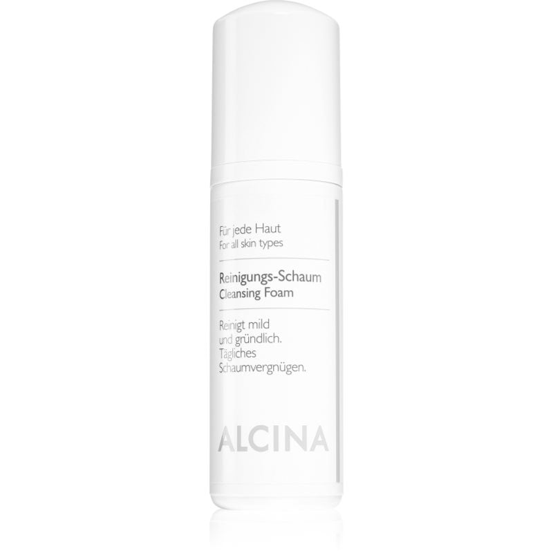 Alcina For All Skin Types почистваща пяна с пантенол