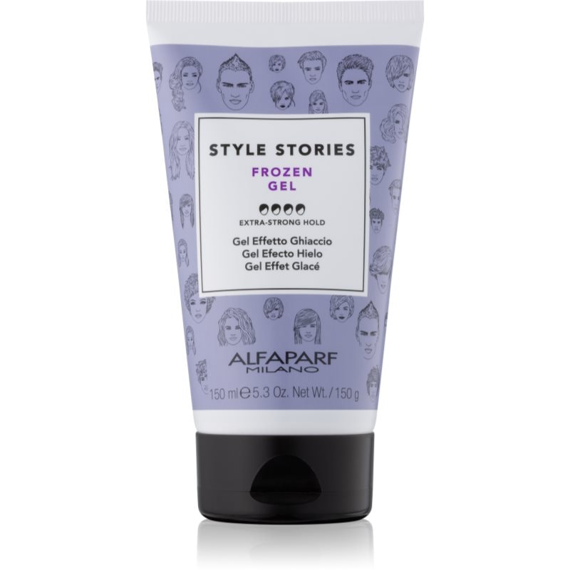 Alfaparf Milano Style Stories The Range Gel гел за коса с леден ефект екстра силна фиксация Frozen Gel - Грижа за коса - Сравни цени от 1 магазин с безплатна доставка