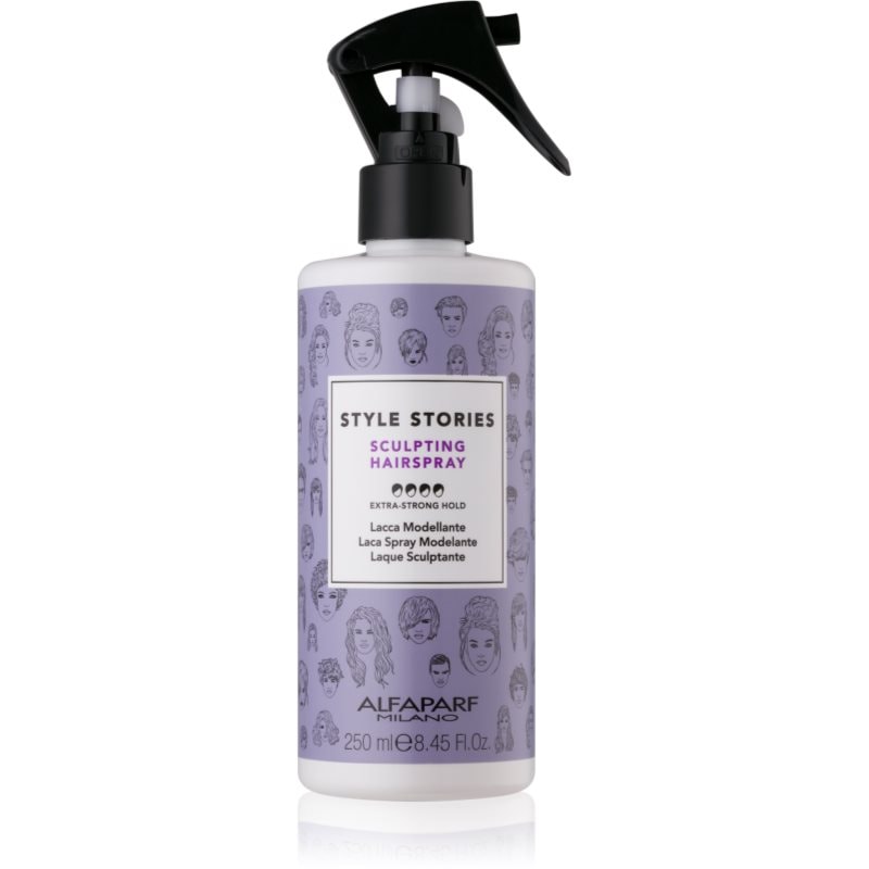 Alfaparf Milano Style Stories The Range Hairspray спрей за коса екстра силна фиксация Sculpting Hairspray - Грижа за коса - Сравни цени от 1 магазин с безплатна доставка