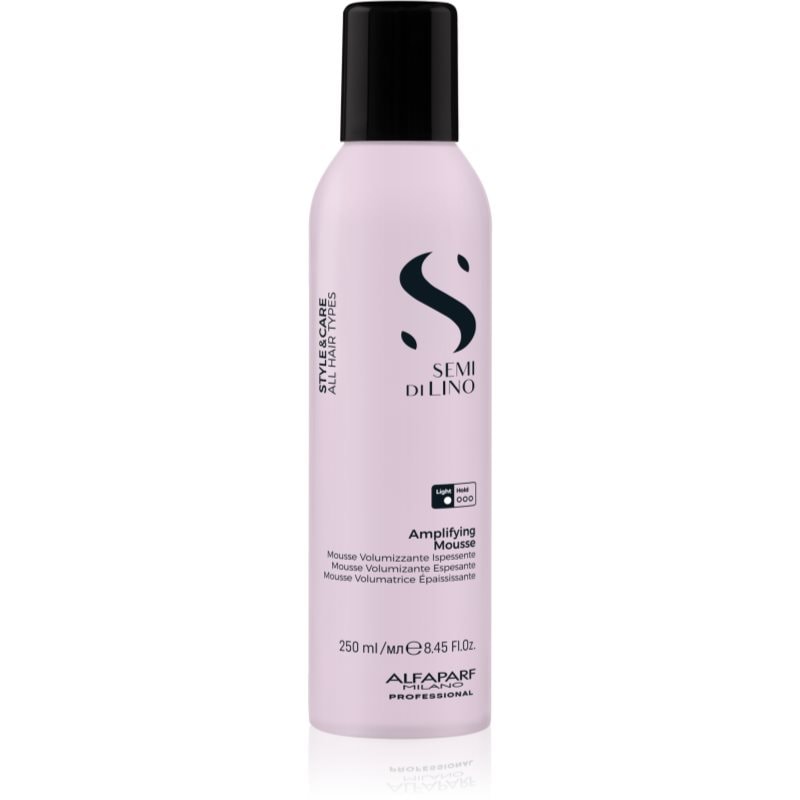 Alfaparf Milano Semi di Lino Style & Care Amplifying Mousse пяна за обем за коса - Грижа за коса - Сравни цени от 2 магазина с безплатна доставка