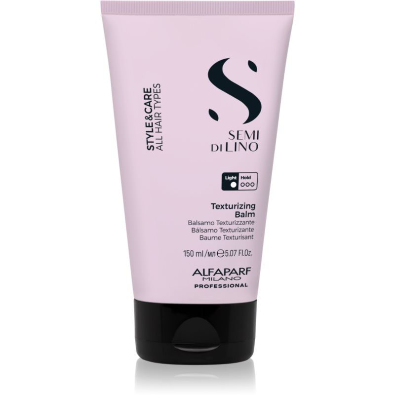 Alfaparf Milano Alfaparf Milano Semi di Lino Style & Care Texturizing Balm хидратиращ стилизиращ крем за естествен вид - Унисекс парфюм 150мл - Сравни цени от 1 магазин с безплатна доставка