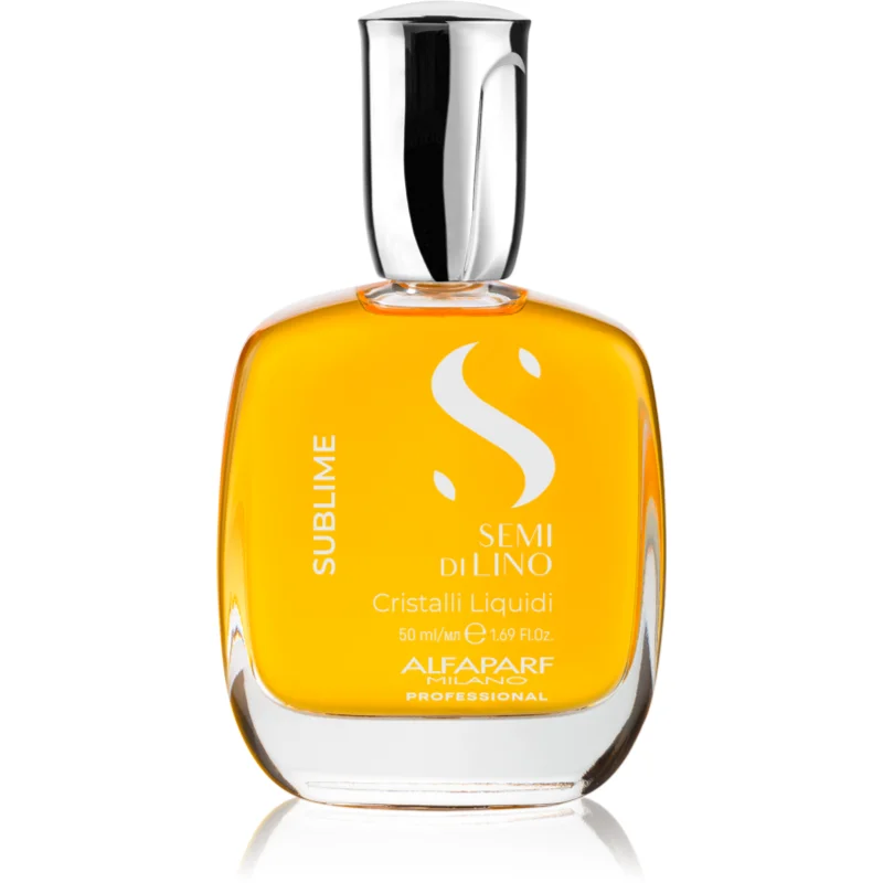 Alfaparf Milano Semi di Lino Sublime Cristalli хидратиращо олио за блясък и мекота на косата - Грижа за коса - Сравни цени от 1 магазин с безплатна доставка