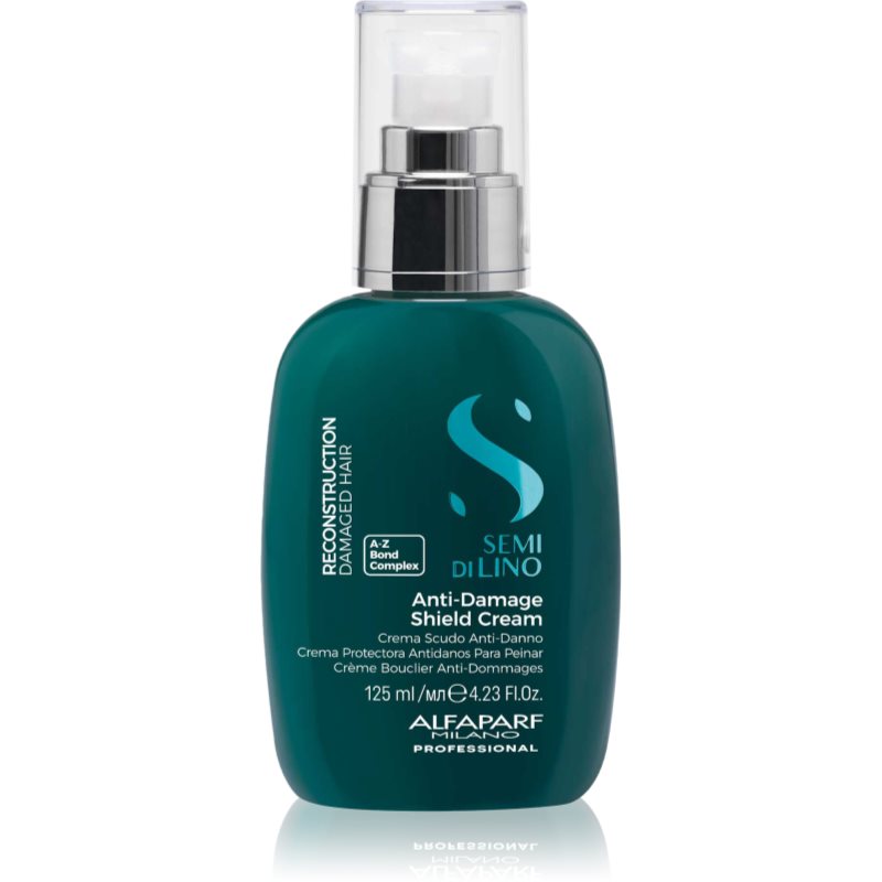 Alfaparf Milano Semi di Lino Reconstruction Anti-damage Shield Cream регенериращ балсам без отмиване за нормална и устойчива коса - Грижа за коса - Сравни цени от 2 магазина с безплатна доставка