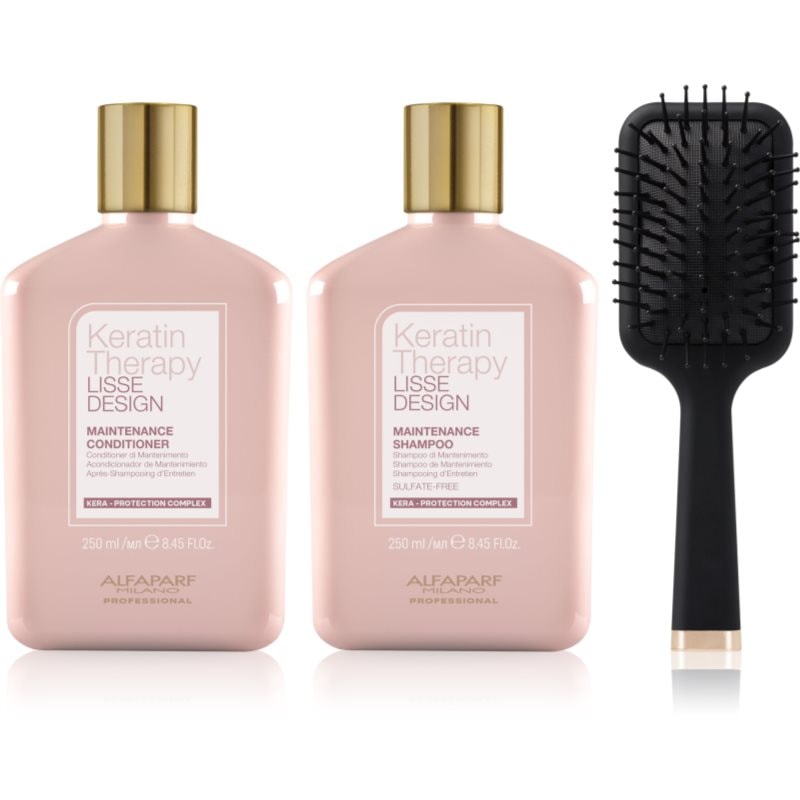 Alfaparf Milano Keratin Therapy подаръчен комплект за коса и скалп - Комплект - Сравни цени от 1 магазин с безплатна доставка