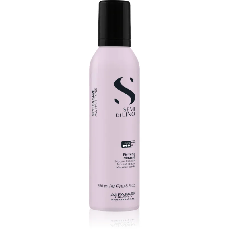 Alfaparf Milano Semi di Lino Style & Care Firming mousse пяна със силна фиксация За коса - Грижа за коса - Сравни цени от 1 магазин с безплатна доставка