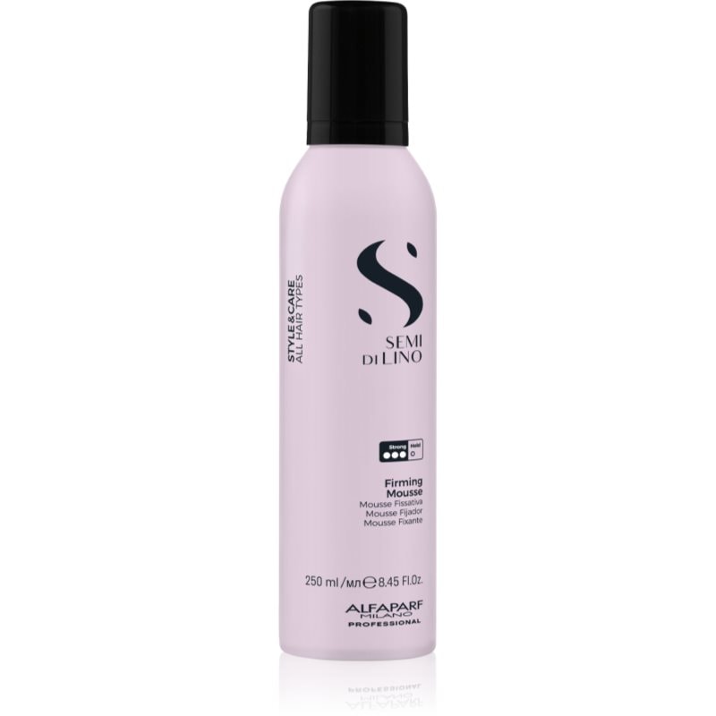 Alfaparf Milano Semi di Lino Style & Care Firming mousse пяна със силна фиксация За коса - Грижа за коса - Сравни цени от 1 магазин с безплатна доставка