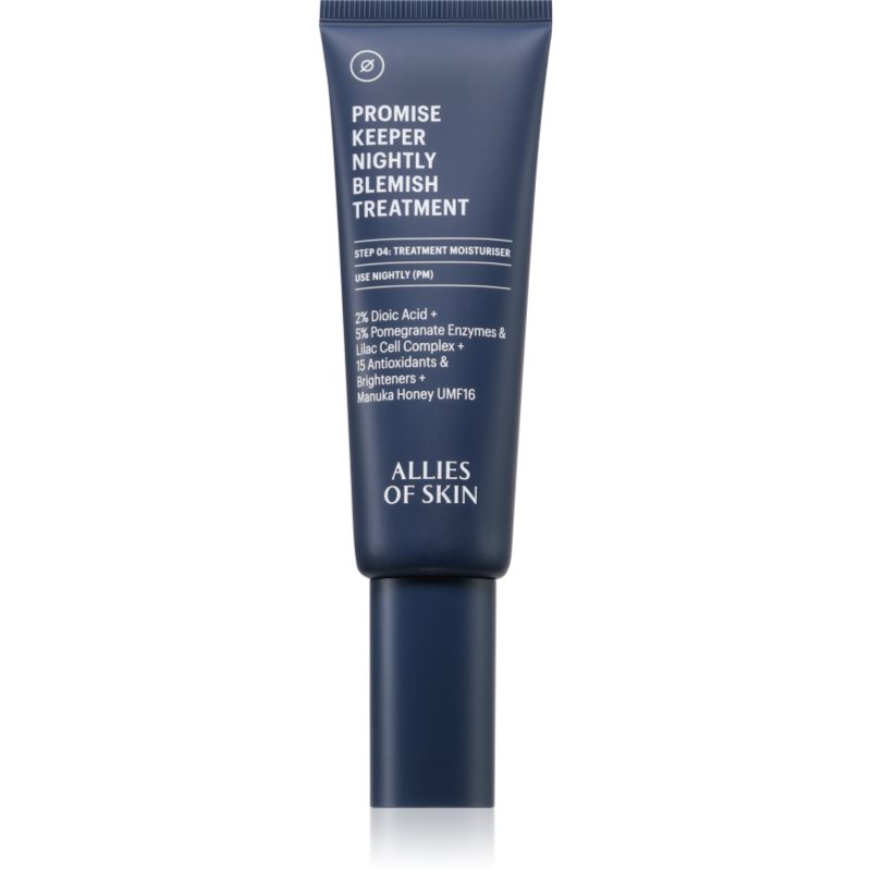 Allies of Skin Promise Keeper Nightly Blemish Treatment нощна грижа за проблемна кожа - Грижа за лице - Сравни цени от 1 магазин с безплатна доставка