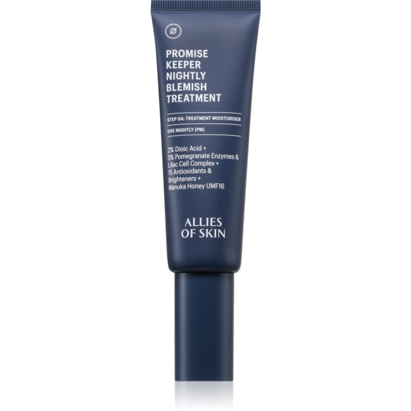 Allies of Skin Promise Keeper Nightly Blemish Treatment нощна грижа за проблемна кожа - Грижа за лице - Сравни цени от 1 магазин с безплатна доставка