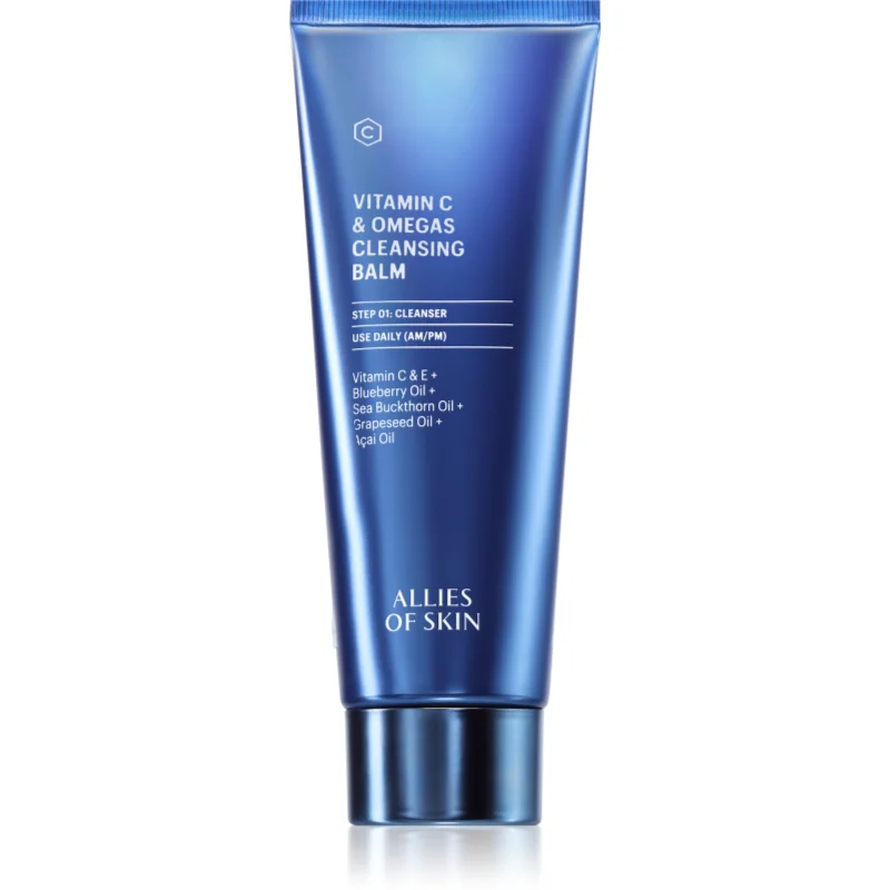 Allies of Skin Vitamin C & Omegas Cleansing Balm подхранващ почистващ балсам