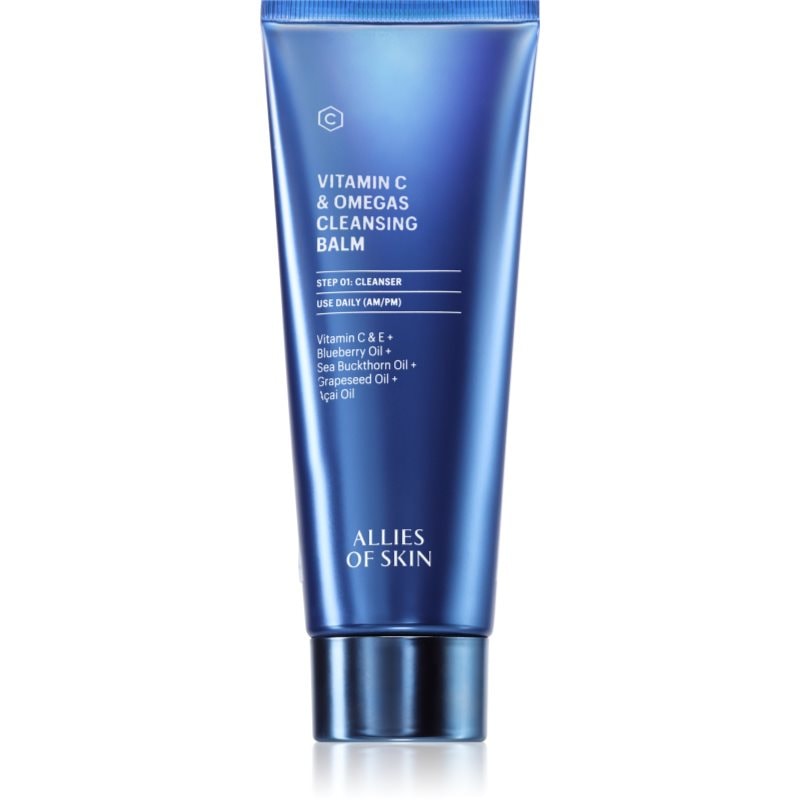 Allies of Skin Vitamin C & Omegas Cleansing Balm подхранващ почистващ балсам - Грижа за лице - Сравни цени от 1 магазин с безплатна доставка