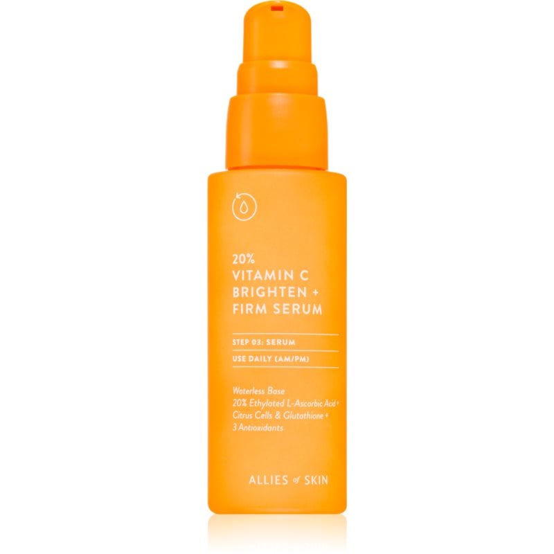 Allies of Skin Vitamin C стягащ серум за озаряване на лицето