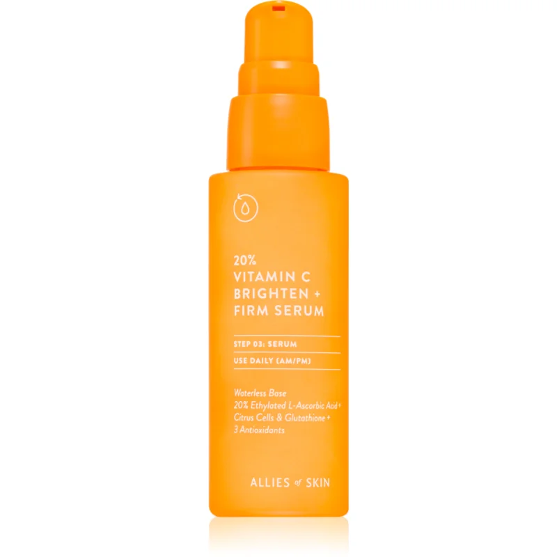 Allies of Skin Vitamin C стягащ серум за озаряване на лицето