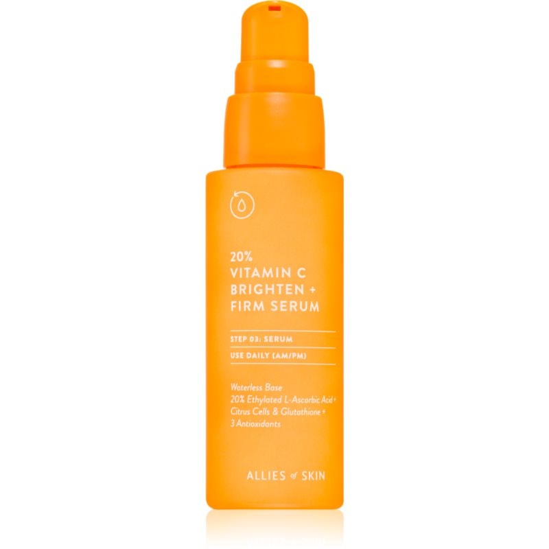 Allies of Skin Vitamin C стягащ серум за озаряване на лицето - Грижа за лице - Сравни цени от 1 магазин с безплатна доставка