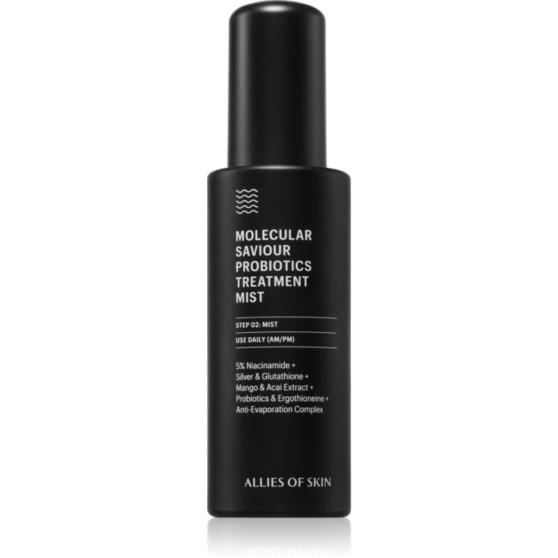 Allies of Skin Molecular Saviour Probiotics Treatment Mist етерична мъгла за лице с антиоксидантен ефект