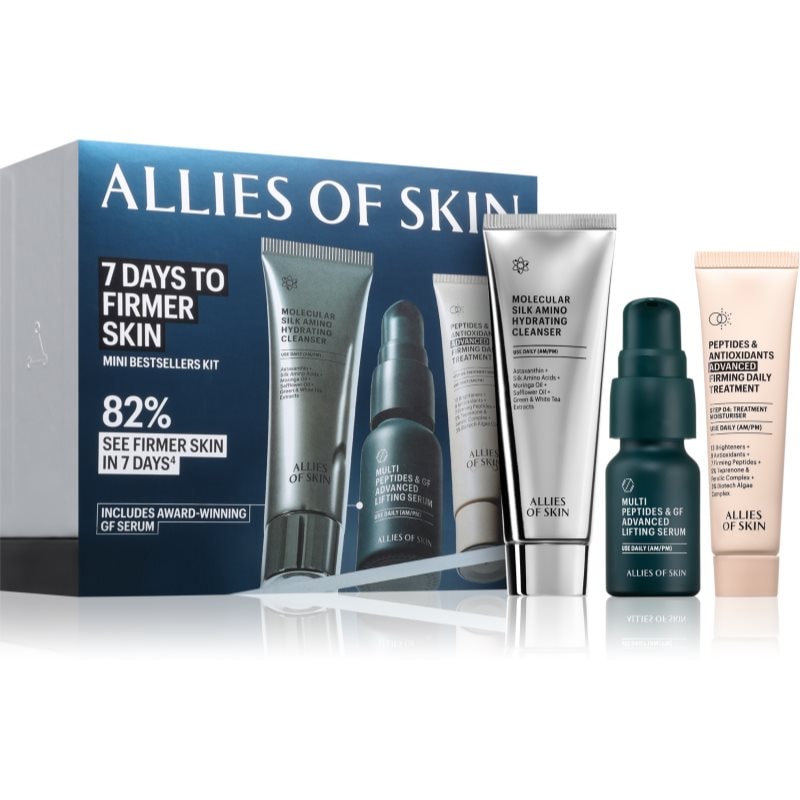 Allies of Skin Allies of Skin 7 Days to Firmer Skin Kit третиране за стягане на кожата 1 бр. - Унисекс парфюм - Сравни цени от 1 магазин с безплатна доставка