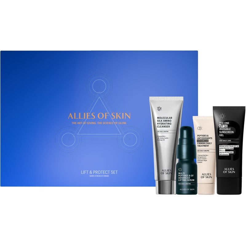 Allies of Skin Lift & Protect Routine подаръчен комплект