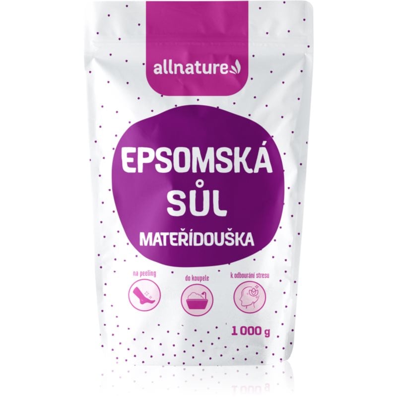 Allnature Epsom salt Motherwort сол за баня 1000 гр.