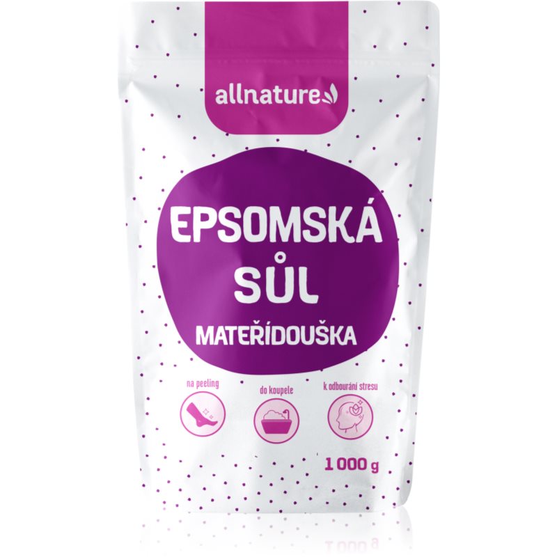 Allnature Allnature Epsom salt Motherwort сол за баня 1000 гр. - Унисекс парфюм 1000мл - Сравни цени от 1 магазин с безплатна доставка