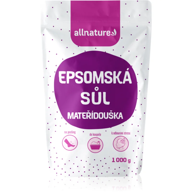 Allnature Epsom salt Motherwort сол за баня - Грижа за тяло - Сравни цени от 1 магазин с безплатна доставка