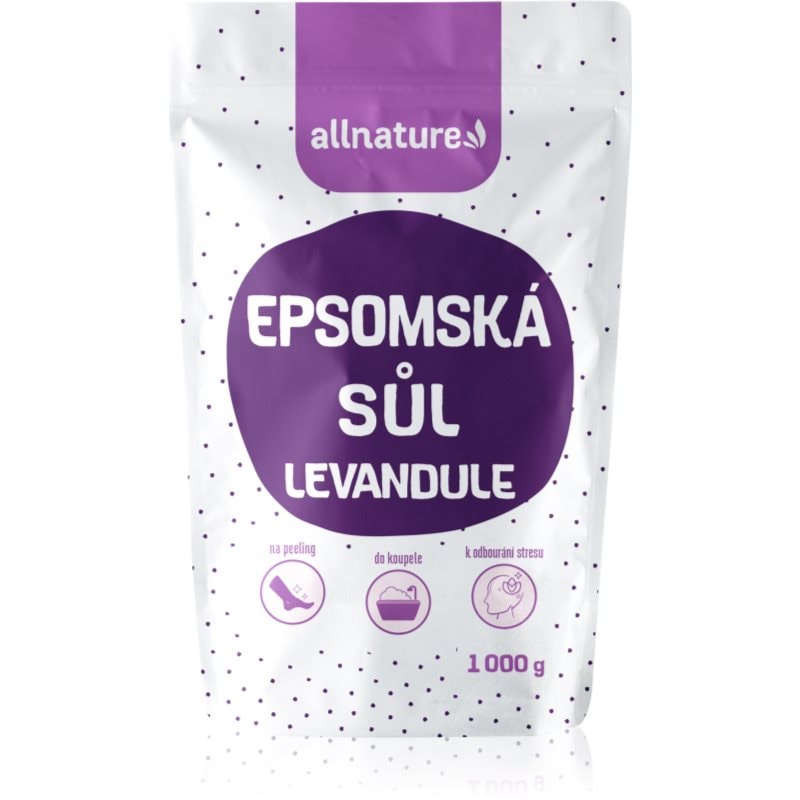 Allnature Epsom salt Lavender сол за баня - Грижа за тяло - Сравни цени от 1 магазин с безплатна доставка