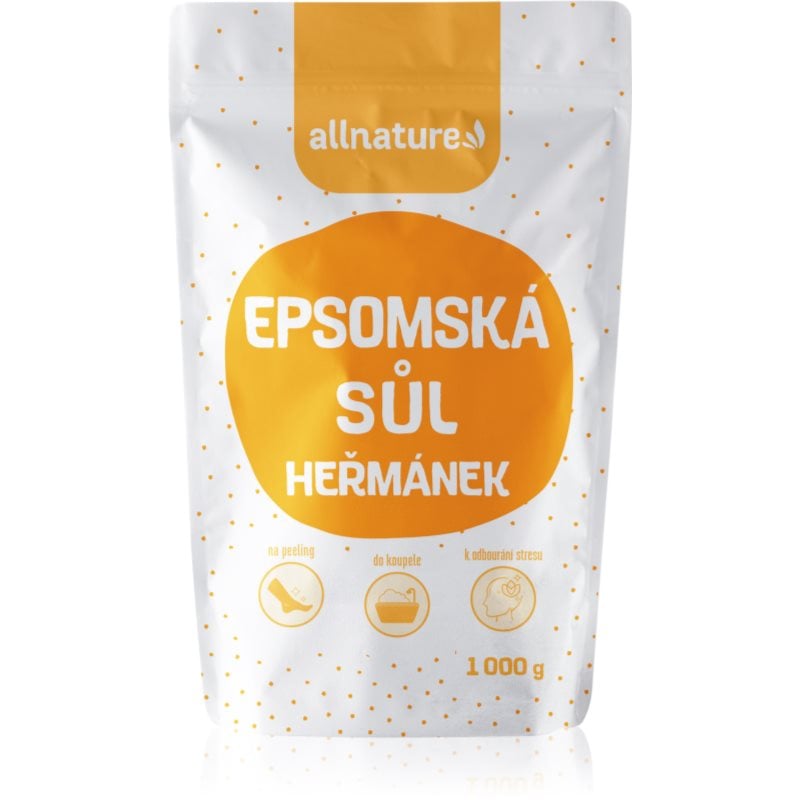 Allnature Epsom salt Chamomile сол за баня 1000 гр.