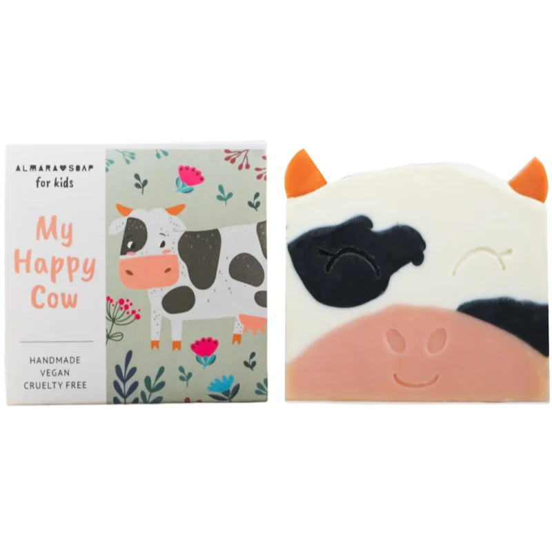 Almara Soap My Happy Cow ръчно произведен сапун за деца - Грижа за тяло - Сравни цени от 1 магазин с безплатна доставка