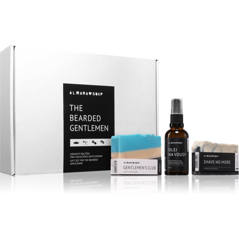 Almara Soap The Bearded Gentlemen подаръчен комплект за брадата за мъже - Комплект - Сравни цени от 1 магазин с безплатна доставка