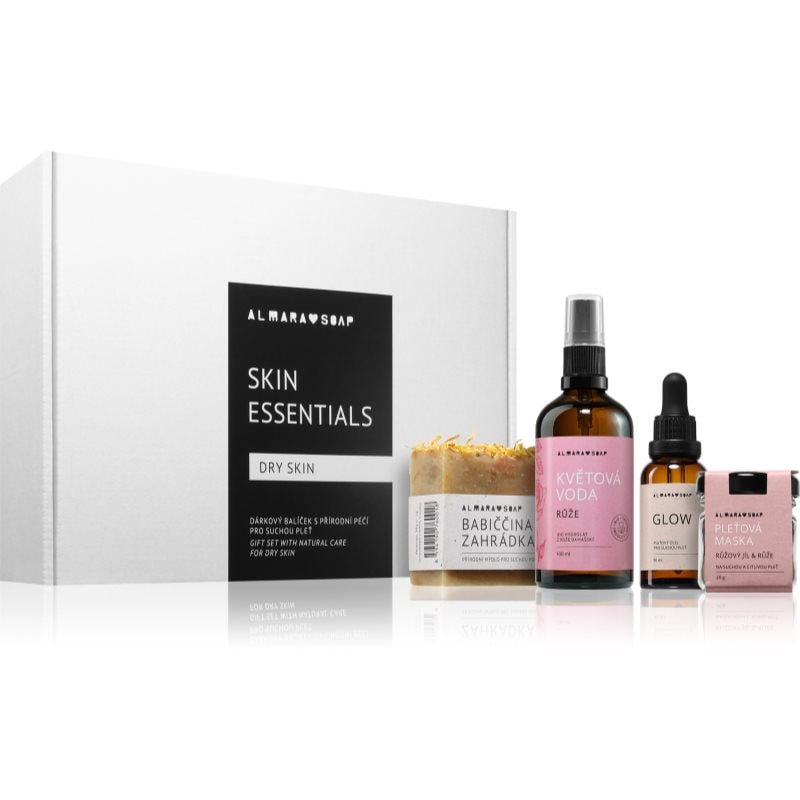Almara Soap Skin Essentials Dry Skin подаръчен комплект за суха кожа - Комплект - Сравни цени от 1 магазин с безплатна доставка