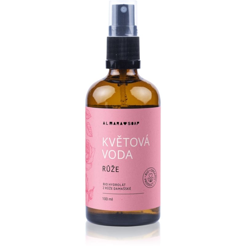 Almara Soap Floral Water Rose вода за лице за суха до чувствителна кожа