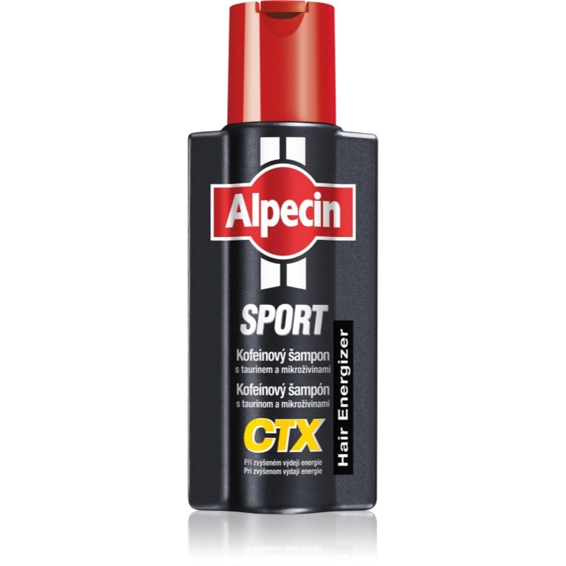 Alpecin Sport CTX кофеинов шампоан против косопад при увеличен разход на енергия