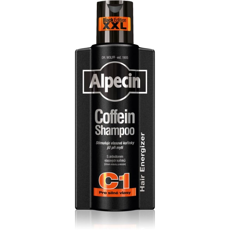 Alpecin Alpecin Coffein Shampoo C1 Black Edition шампоан с кофеин за мъже стимулиращ растежа на косата - Мъжки парфюм 250мл - Сравни цени от 1 магазин с безплатна доставка