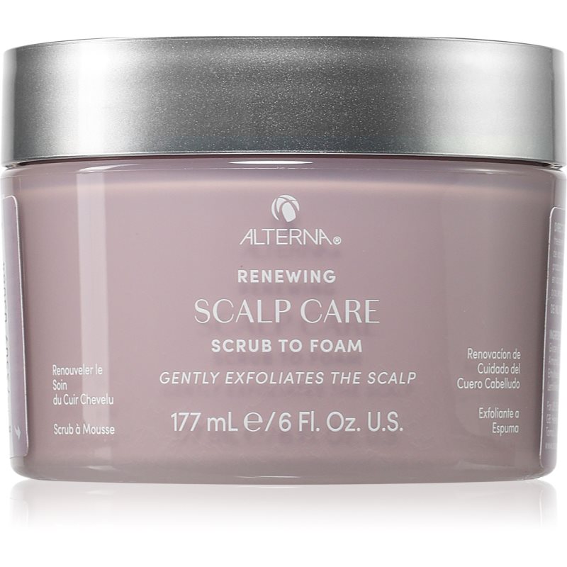 Alterna Alterna Scalp Care Scrub To Foam ексфолиращ шампоан с успокояващ ефект - Унисекс парфюм 177мл - Сравни цени от 1 магазин с безплатна доставка