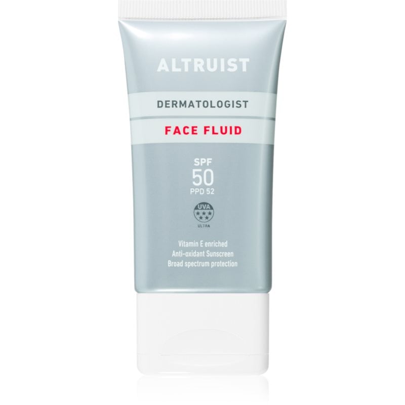 Altruist Face Fluid слънцезащитен крем за лице SPF 50