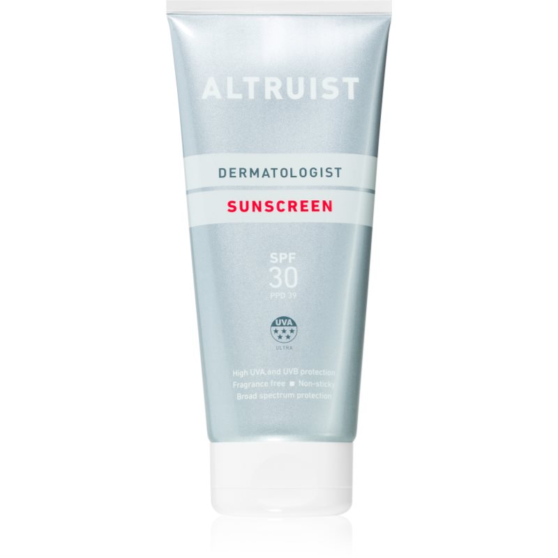 Altruist Altruist Sunscreen слънцезащитен крем SPF 30 - Унисекс парфюм 200мл - Сравни цени от 1 магазин с безплатна доставка